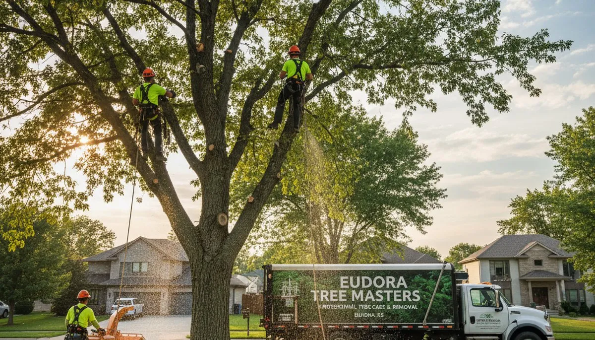 Professional tree removal service in Overland Park KS by local certified arborists